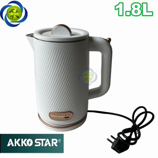 Bình đun nước siêu tốc 1.8L Akko Star AK503496