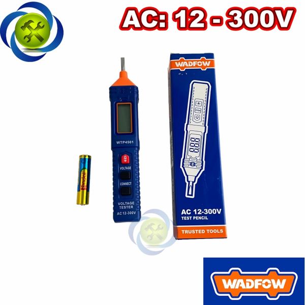Bút thử điện 12V-300V WADFOW WTP4501 màn hình hiển thị số