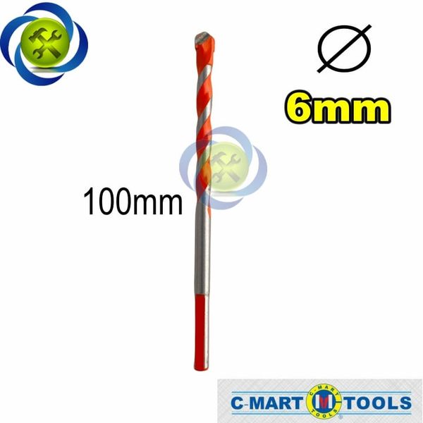 Mũi khoan tường 6mm C-Mart A3105-06