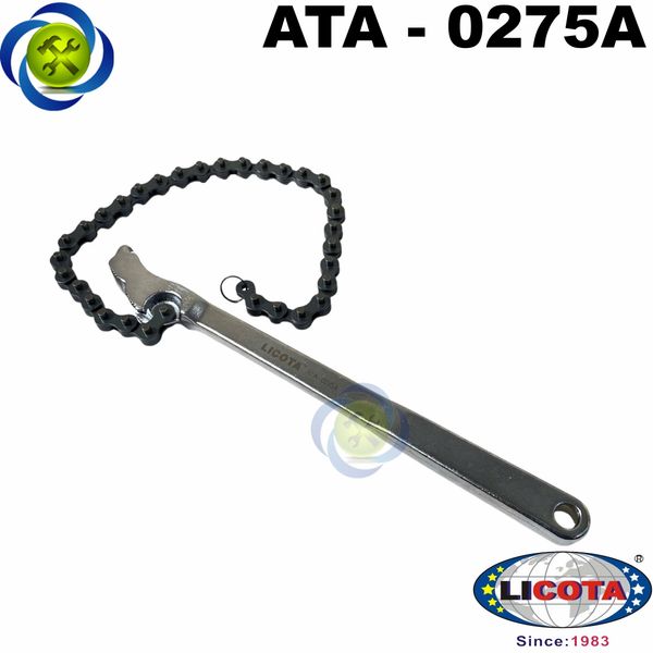 Mỏ lết xích 12 inch xích dài 520mm (phi mở 45-150mm) Licota ATA-0275A