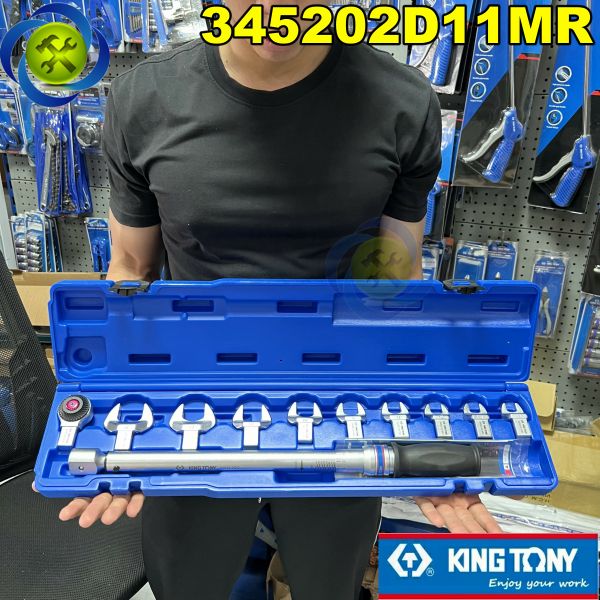 Cờ lê lực nhiều đầu 1/2 Kingtony 345202D11MR - 11 chi tiết