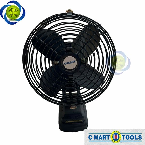 Thân Quạt chạy chân pin phổ thông C-Mart đường kính lồng quạt 200mm