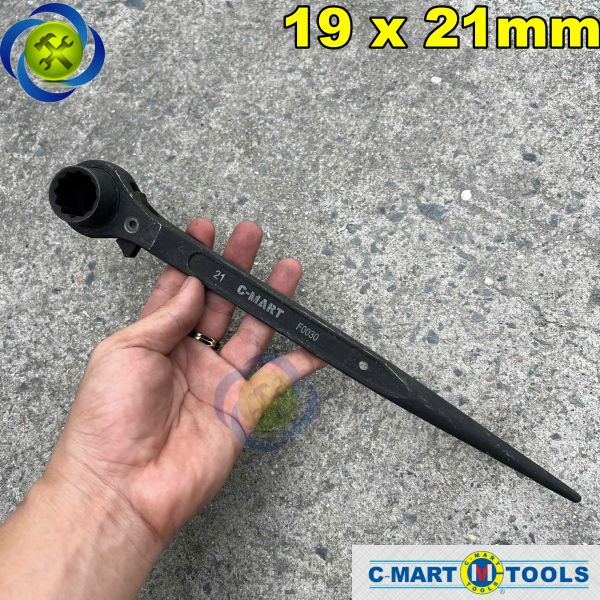 Cần siết đuôi chuột 19 x 21mm C-MART F0030-1921