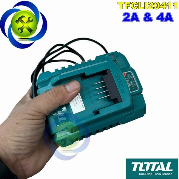 Sạc pin nhanh Total TFCLI20411 2A và 4A TOTAL TFCLI20411