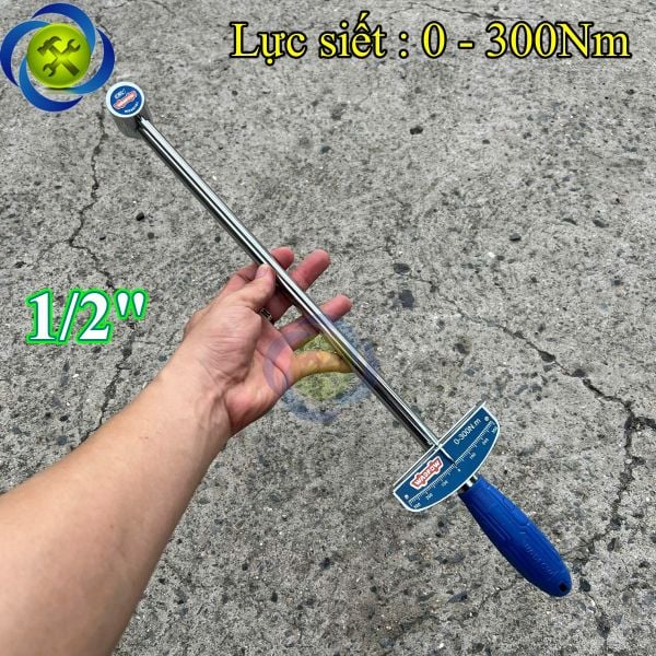 Tay vặn siết lực cơ 1/2 WADFOW WSA8101 (0-300Nm)