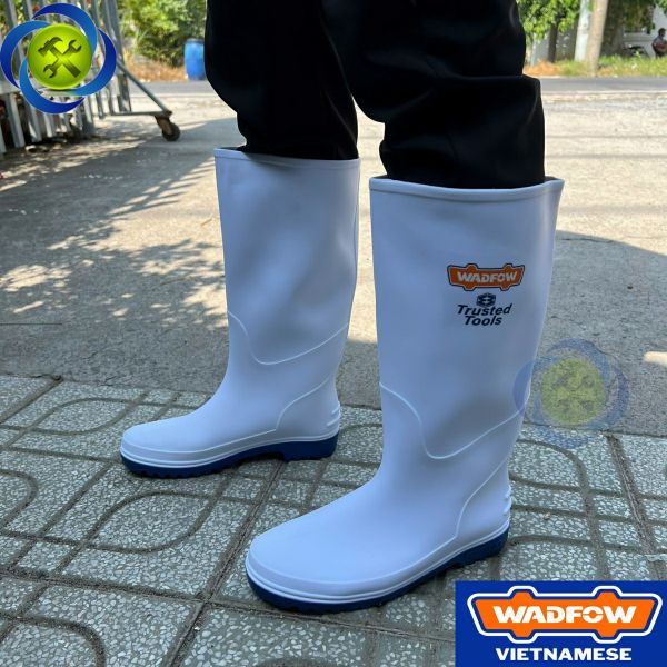 Ủng cao trắng đi mưa size 41 WADFOW WRB2L41
