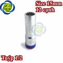 (ĐỦ SIZE) Tuýp  1/2 KINGTONY 4230 loại 12 cạnh màu trắng dài 77mm