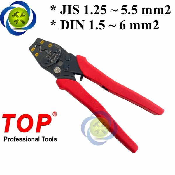 Kìm bấm cos nhanh trợ lực Top VNE-0106 (1.5 - 6mm2)