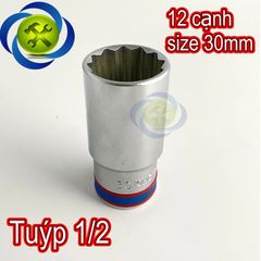 (ĐỦ SIZE) Tuýp  1/2 KINGTONY 4230 loại 12 cạnh màu trắng dài 77mm