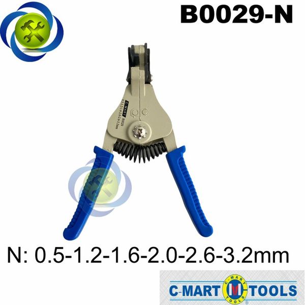 Kìm tuốt dây điện C-Mart B0029-N 0.5mm - 3.2mm
