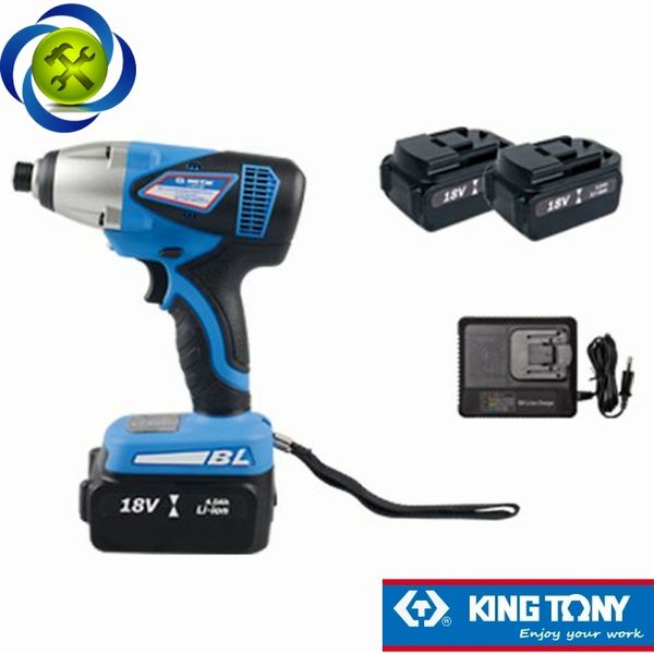 Máy siết bulong dùng pin 18V không chổi than Kingtony 44604MPA01