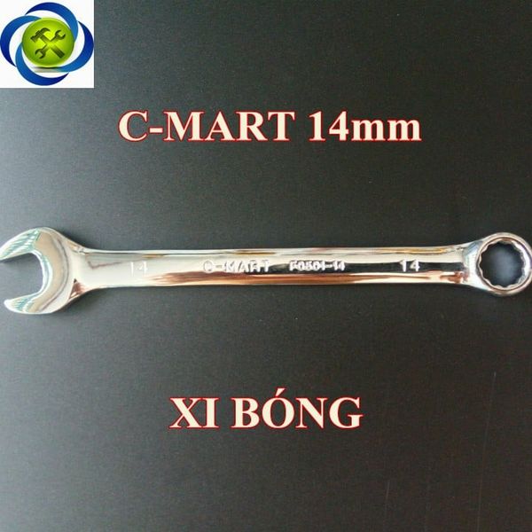 Cờ lê C-MART F0501-14 14mm xi bóng