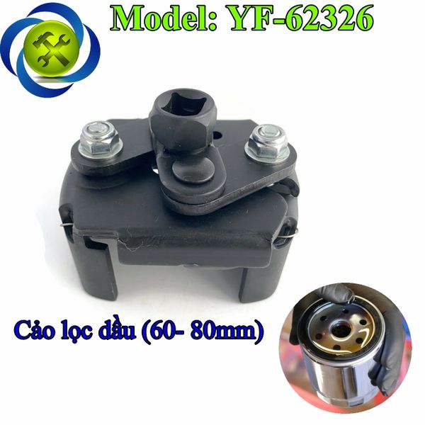 Cảo lọc dầu 2 chân MACOH YF-62326 loại 3/8 (60-80mm)