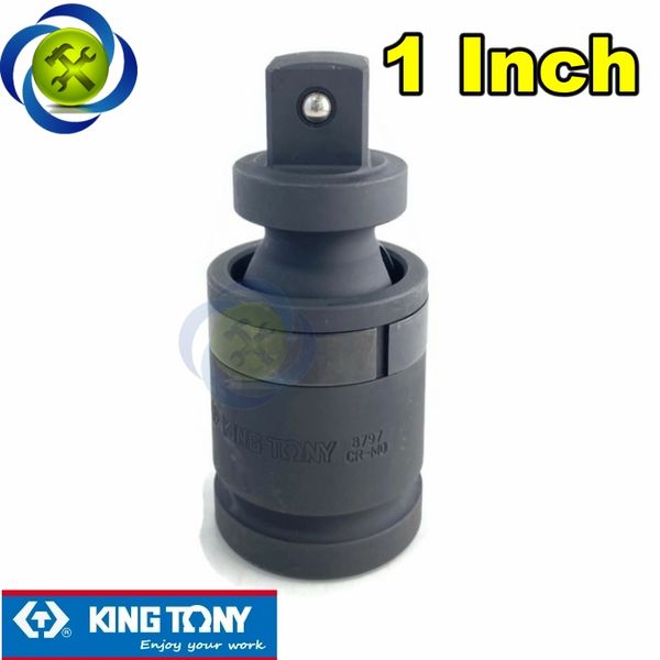Đầu lắc léo đen 1 inch Kingtony 8797 (đầu vuông 25mm)