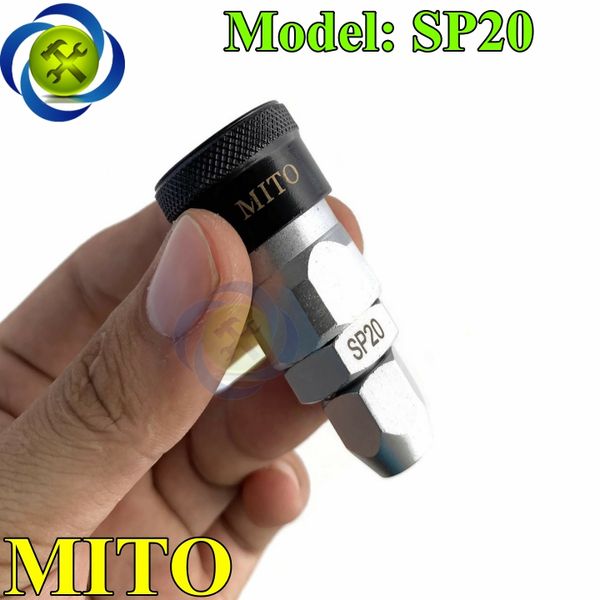 Đầu nối hơi ống nhựa Mito SP20 5 x 8 Hose (đầu cái)