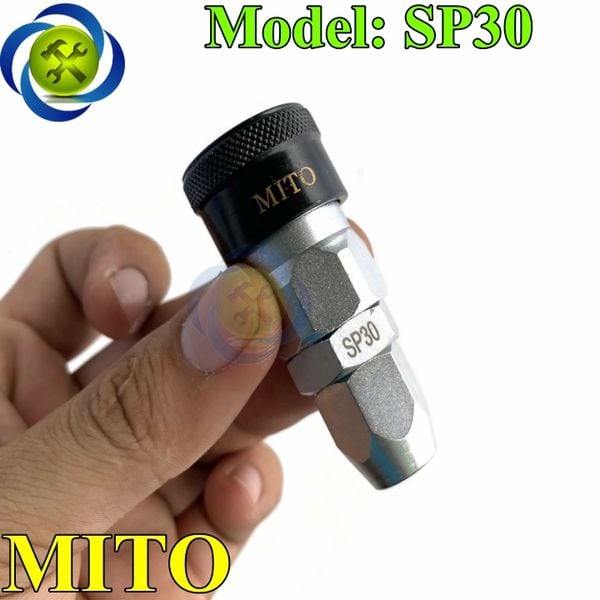 Đầu nối hơi ống nhựa Mito SP30 6.5 x 10 Hose (đầu cái)