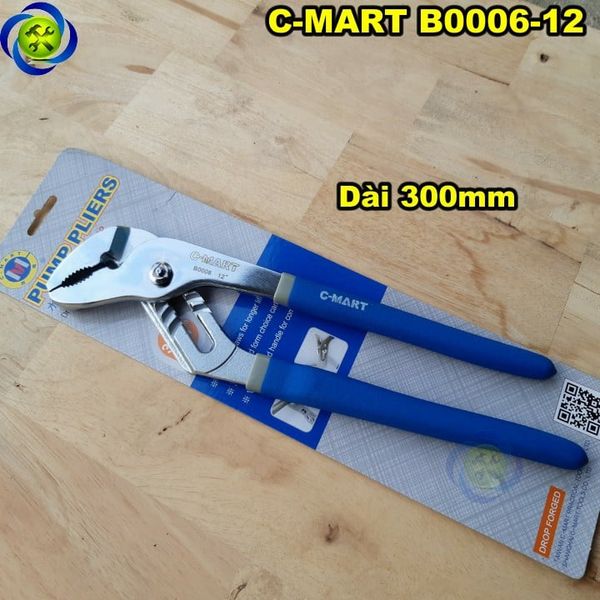 Kềm mỏ quạ C-MART B0006-12 cán bọc nhựa 300mm