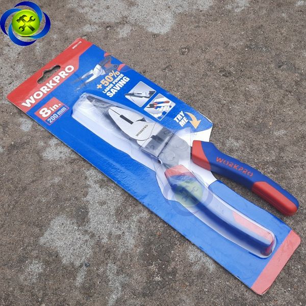 Kìm mũi nhọn điều chỉnh WORKPRO W031176 dài 200mm
