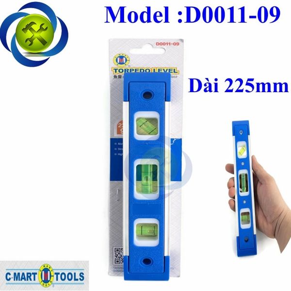 Thước thủy C-Mart D0011-09 có từ chiều dài thước 225mm