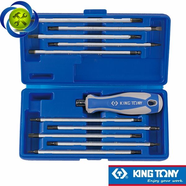 Bộ vít hai đầu 11 cái hệ mét Kingtony 32518MR02