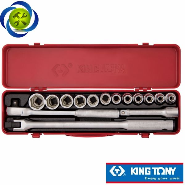 Bộ tuýp 1/2 inch 15 chi tiết hệ mét Kingtony 4501MR