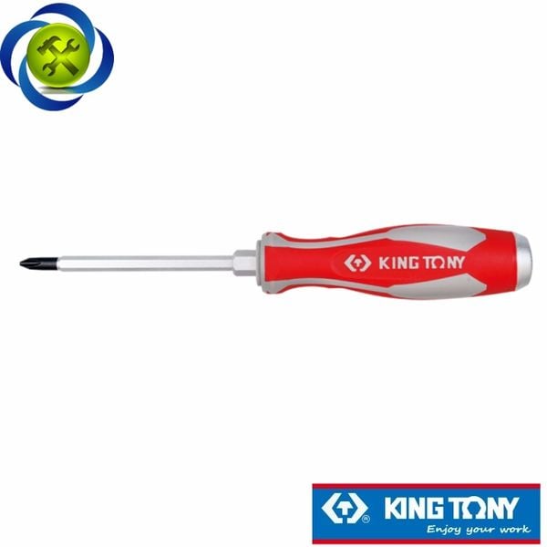 Vít đóng bake Kingtony 14610103 PH1 x 75mm cán đỏ