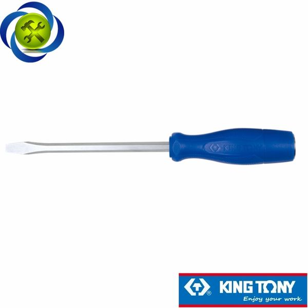 Vít đóng dẹp Kingtony 14826506 1.2 x 6.5 x 150mm cán xanh