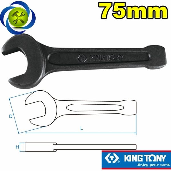 Cờ lê miệng đóng 75mm Kingtony 10A0-75