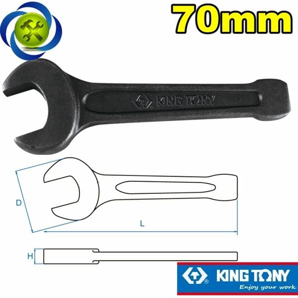 Cờ lê miệng đóng 70mm Kingtony 10A0-70