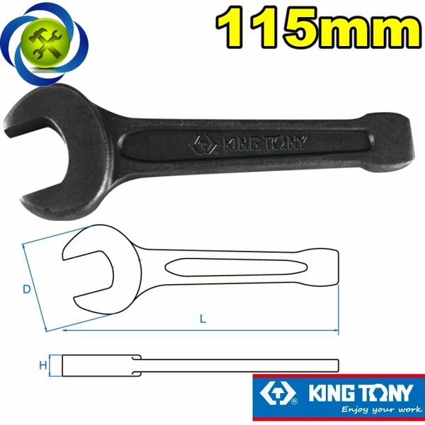 Cờ lê miệng đóng 115mm Kingtony 10A0-B5