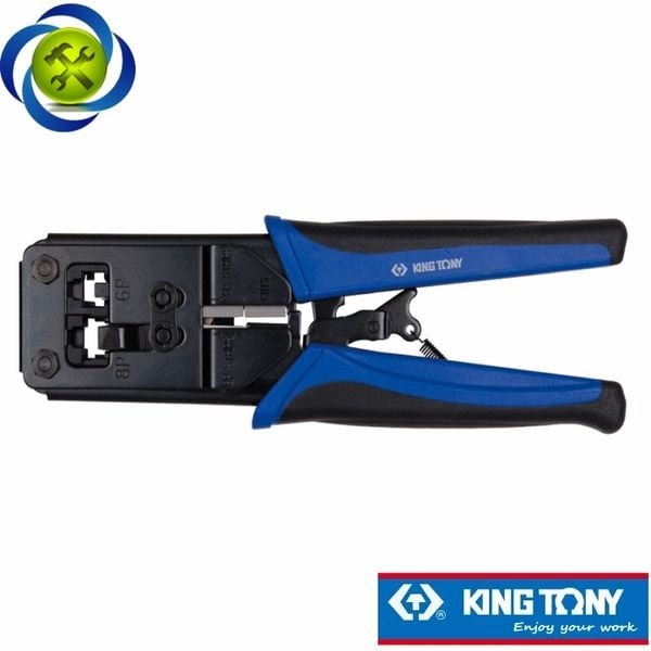 Kìm bấm cos mạng 6P 8P Kingtony 67F1-08