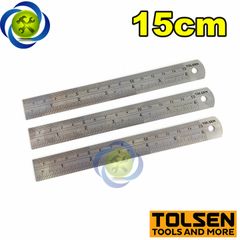 Thước lá 150mm (15cm) Tolsen 35024 kích thước 150mm x 19mm x 0.8mm