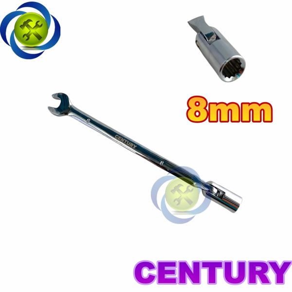 Cờ lê hai đầu 8mm Century CT-08 (miệng - điếu lắc léo)