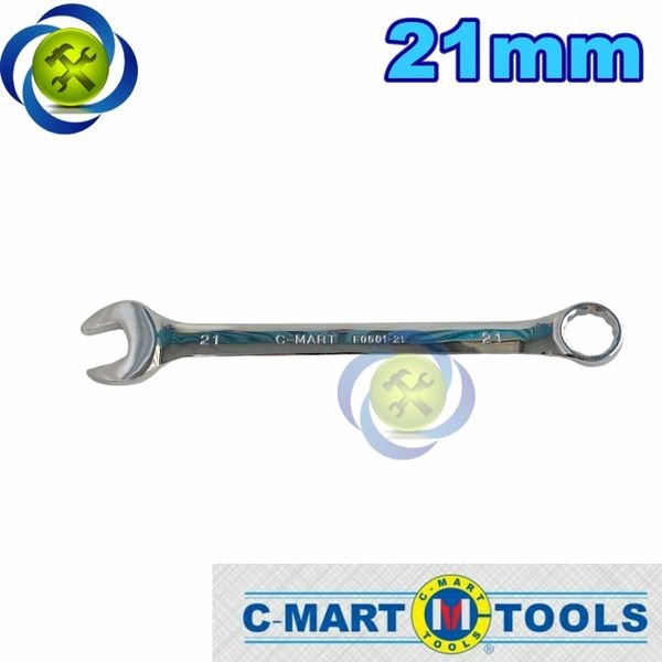 Cờ lê vòng miệng 21mm C-mart F0501-21 xi bóng