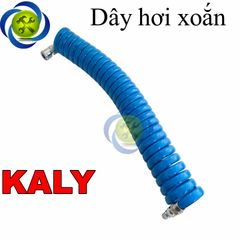 Dây hơi xoắn KALY nhựa PU đường kính ống 8x12mm có các size ( 6 - 9 -12mét)