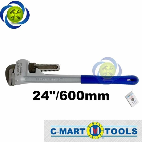 Mỏ lết răng C-Mart B0001-24 loại 24 inch 600mm hàm mở 75mm