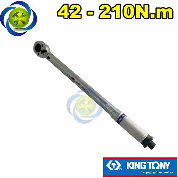 Cần siết lực 1/2 Kingtony 34423-1A 42-210N.m dài 450mm