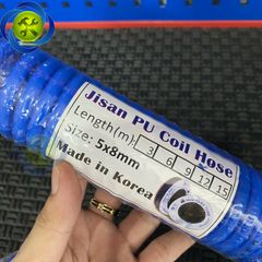 Dây hơi xoắn Jisan Hàn Quốc đường kính 5x8mm