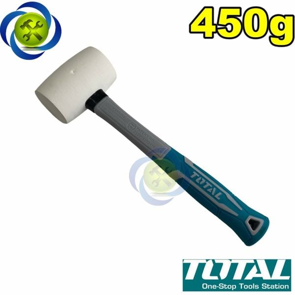 Búa cao su trắng 450g Total THT761636