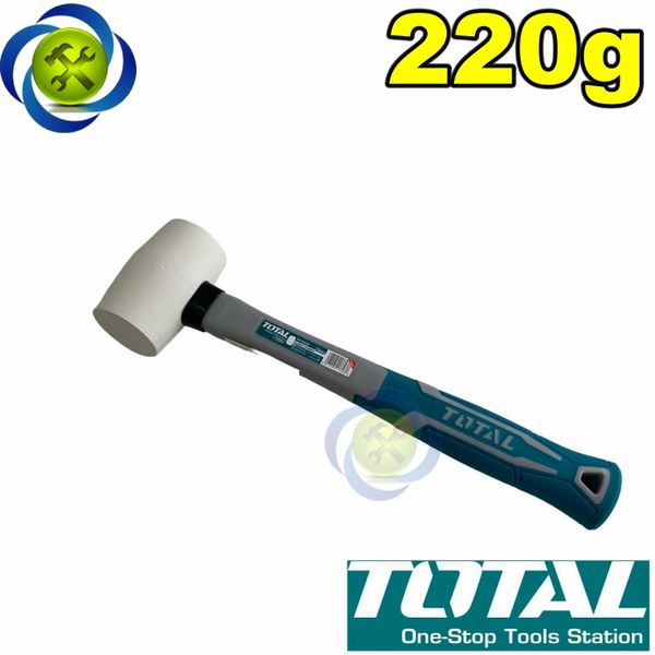 Búa cao su trắng 220g Total THT76836