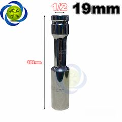 Tuýp 1/2 loại dài 128mm Hotssman các size lựa chọn (8-10-12-13-14-17-19mm)