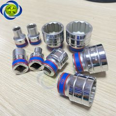 (ĐỦ SIZE) Tuýp 1/2 KINGTONY 4330 loại ngắn 12 cạnh màu trắng