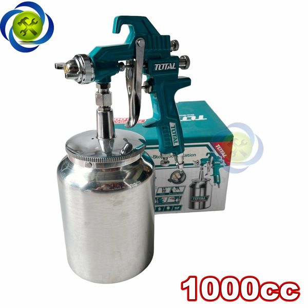 Bình phun sơn dùng khí nén 1000cc Total TAT11002 đầu phun 1.8mm