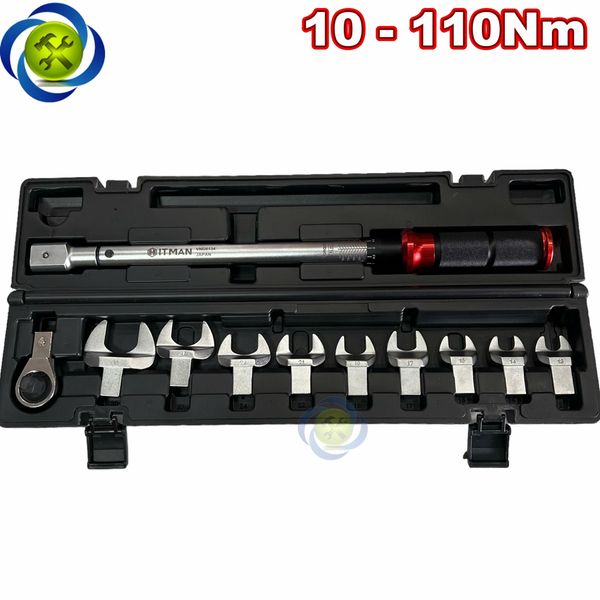 Cờ lê lực đầu rời HITMAN VND8134 (lực siết 10-110Nm) có 11 chi tiết