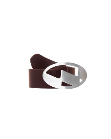  LIDER LEATHER BELT - Brown 