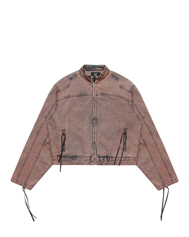  HICKEY WASHED DENIM JACKET 