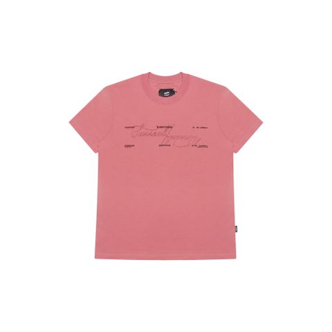  LOWKEY UNREAL TEE - Blush 