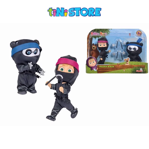  Đồ Chơi Búp Bê MASHA AND THE BEAR Masha Ninja |6/36pcs 