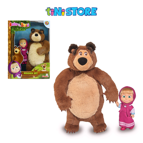  Bộ Đồ Chơi Búp Bê Và Gấu MASHA AND THE BEAR Mash Set 