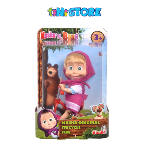  Đồ Chơi Búp Bê MASHA AND THE BEAR Masha Original Tricycle Fun |12/96pcs 